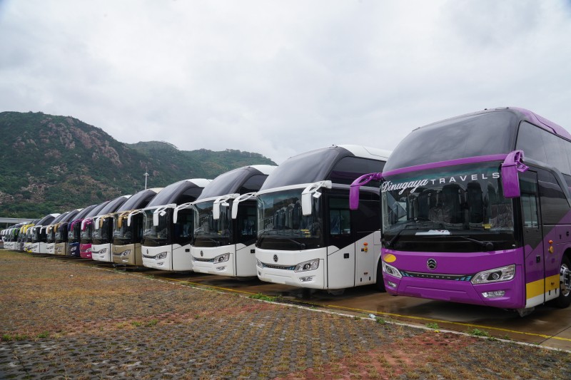 Golden Dragon Ships 59 Luxury Buses to Sri Lanka with Custom Solutions